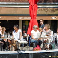 Canalside terrace of Cafe Molenpad